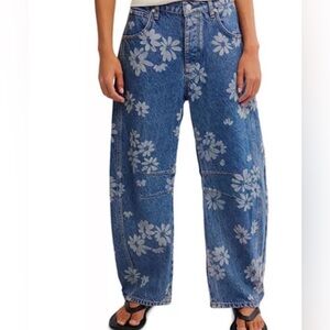 We The Free Good Luck Barrel Jeans